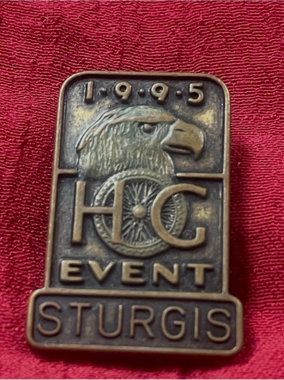 Vintage 1995 HOG Event Sturgis Pin